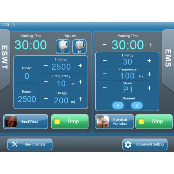ED Treatment Extracorporeal Shock Wave Therapy Machine Electrical Muscle Stimulation Machine