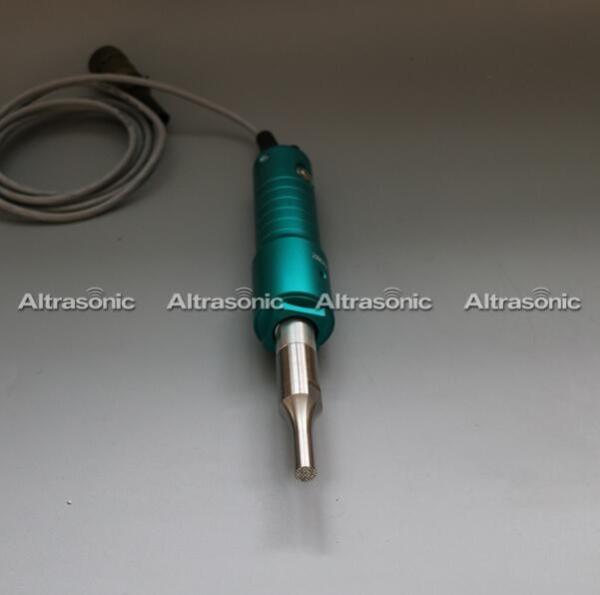 Quality High-Frequency Hand Held Ultrasonic Spot Welding Machine For Plastic , Fabric for sale