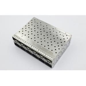 ROHS 2x8 With Light Pipe SFP Cage Connector TMSFPX28EXXX4