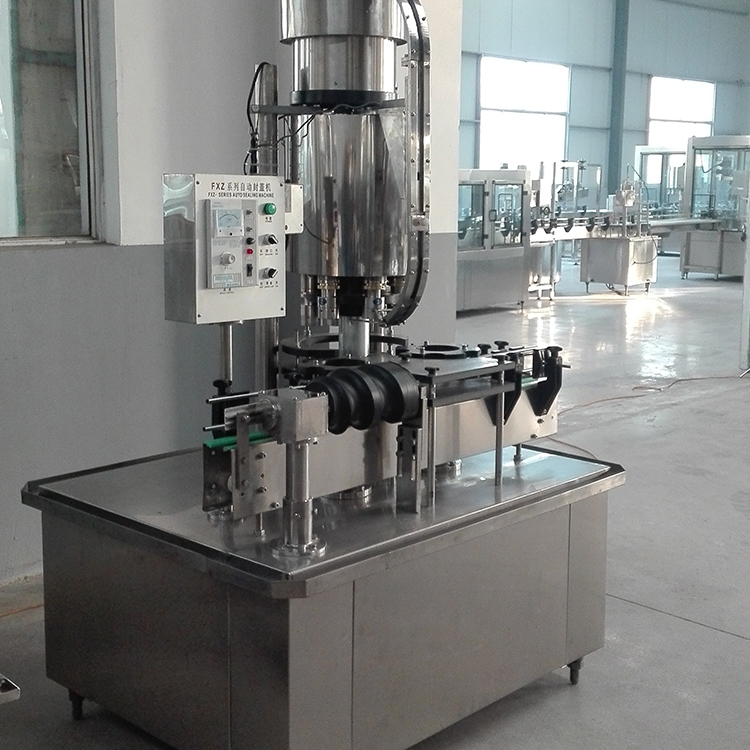 Factory automatic crown type glass bottle cap machine beer bottle cap capping machine