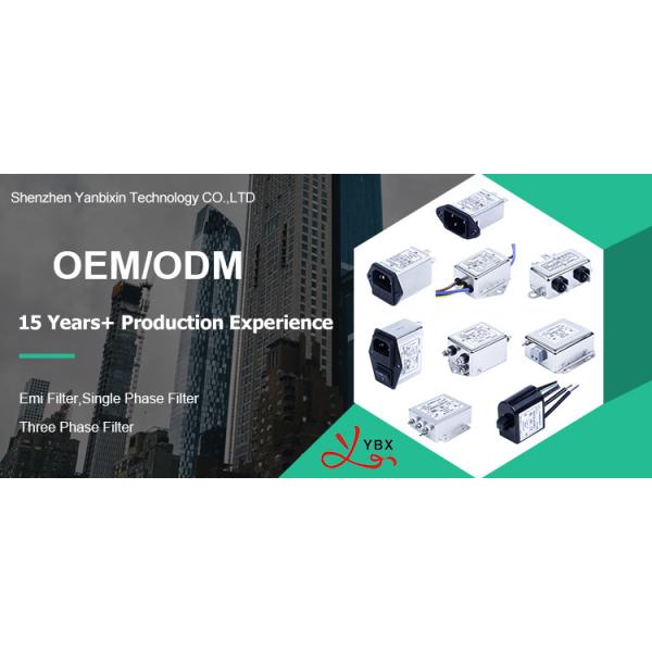 YX93G3 20A 3 Phase EMI Filters EMI Power Filter For Military Equipment