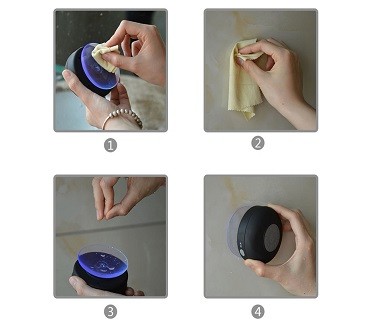 High End Waterproof Wireless Bluetooth Speakers Stylish Appearance For Gift