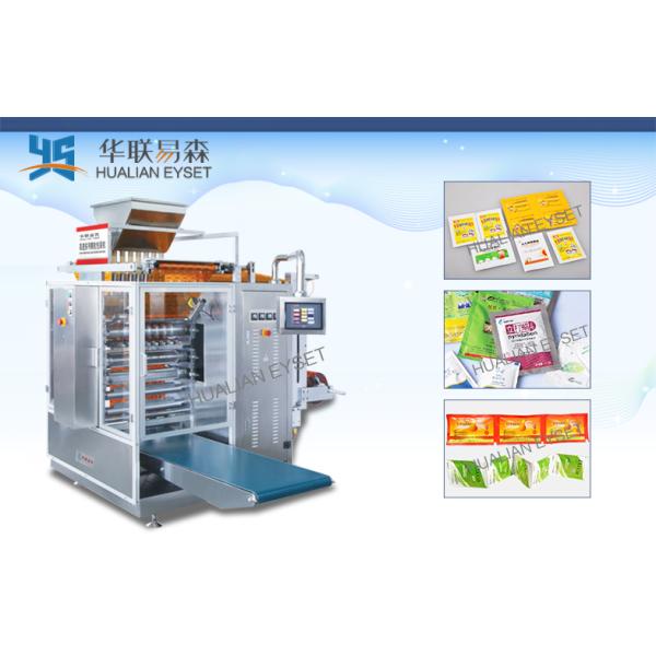 Multi line Particle Rapid 4 Side sachet filling Sealing Packaging Machine Ss304 Shell DXDO-K900F