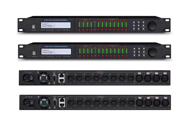 Quality 32 Bit Speaker DSP Processor With USB Fuunction , 96K Speaker Management System for sale