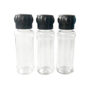 China manual PET Jar 158mm 100ml 53.5g Salt Spices Mill wholesale