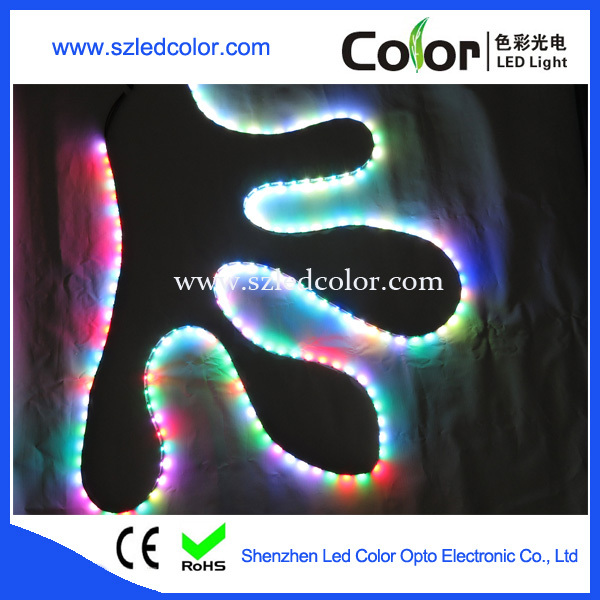 5050 smd high brightness full color dmx control dmx512 led strip