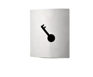 China 9 Positions Lock Metal Key Holder Box with Magnet / Metal Products Key Save Cabinet wholesale