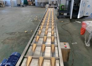Energy Saving Automatic Ice Cream Cone Machine Tunnel Type 3400-3800pcs/H