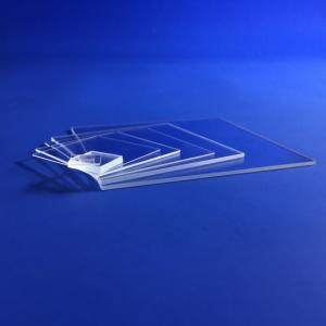 China High Precision Smooth Quartz Glass Sheet In Optics Fields on sale