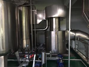 China Milk Powder Industrial Food Manufacturing Machines Simple Push Button Control wholesale