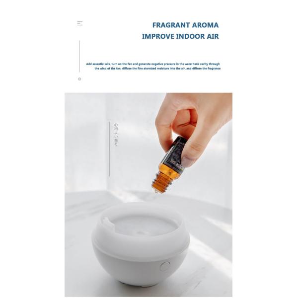 100ML Plastic Aroma Diffuser 7 Color Lights Portable Mini USB Mountain View Diffuser