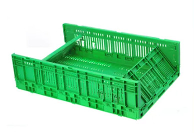 4400PCS Loading Plastic Vented Crates 600*400mm For Veg Fruits