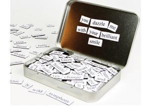 China Kids Letters Fridge Magnetic Poetry Kit  5'' x 6'' Children's Learning Toys wholesale