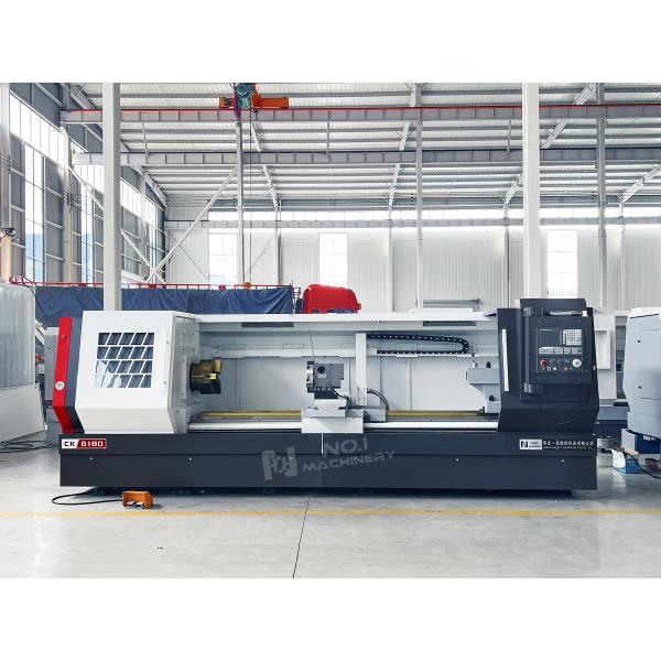 1000-5000mm CK6180 Flat Bed CNC Lathes And Turning Machines For Metal