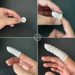 Disposable Latex Finger Cots, Protect Fingers, Anti-Static Industrial Medium