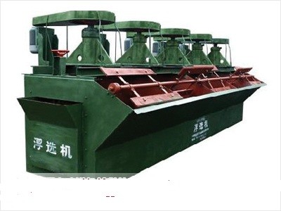 High Efficiency Flotation Equipment With Impeller Diameter 300-760mm