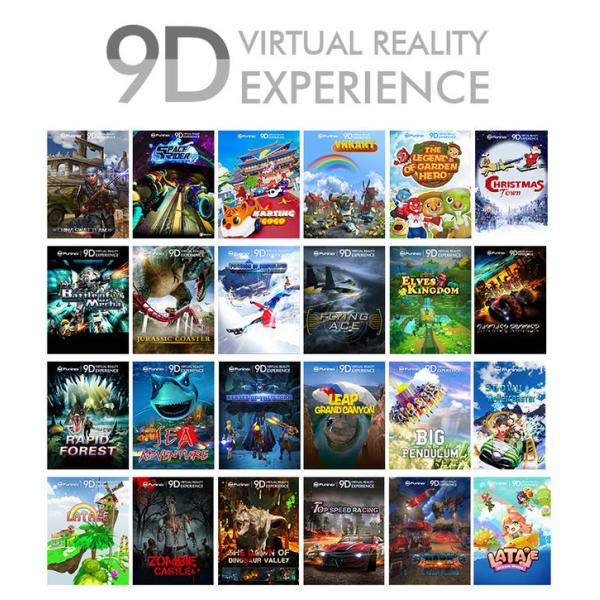 9D VR Virtual Reality Simulator Shooting Arcade Game Machine, Shooting Simulator VR