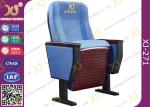 Durable Lecture Hall Seating With Writing Pad / College Retractable Education
