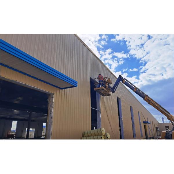 Light Steel Structure Workshop Prefabricated Industrial Buildings Construction Steel Frame
