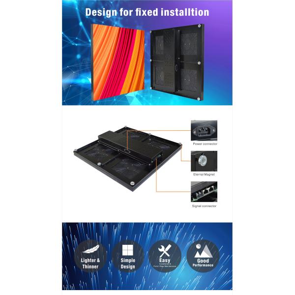 65536dots/m2 FCC P4.81mm Indoor Led Display Board