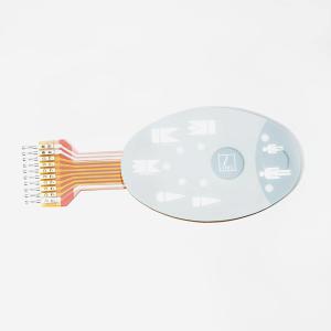 China Flexible FPC Membrane Switch Keypads With Glossy Matte Surface wholesale