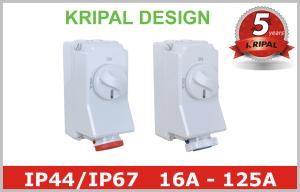 China IP67 Industrial Mechanical Interlocked Switch Sockets CEE Power Outlet on sale