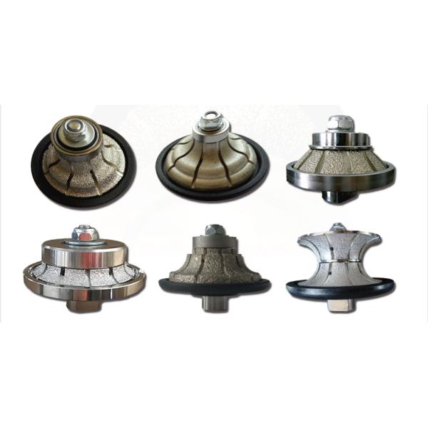 Demi Bullnose 75mm Router Bit Hand Profile Wheels for Grinding Granite Countertop