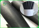60gsm 120gsm Black Straw Food Grade Paper Roll With FSC Approved Biodegradable