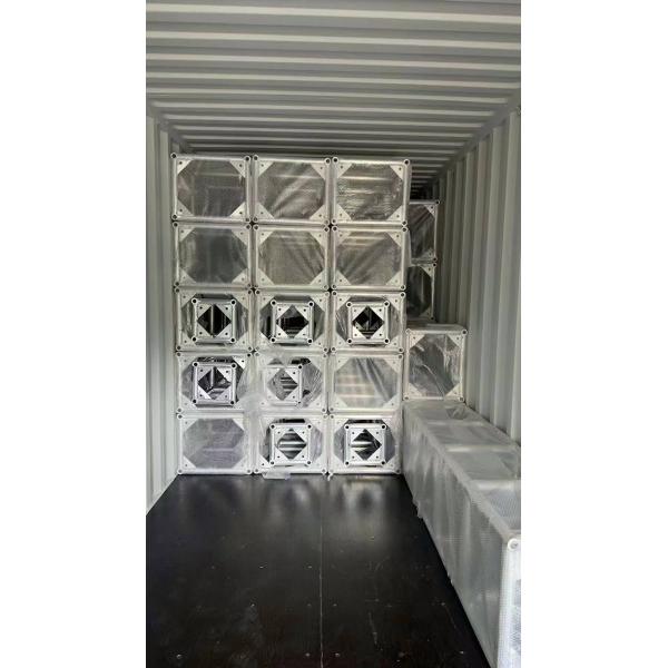 Silver Lightweight Aluminum Flight Case Custom Sizes TUV Certificate