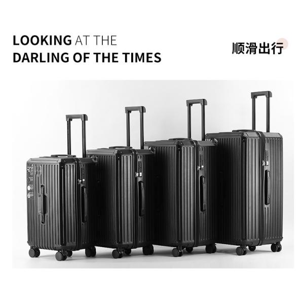 2311 Mother Child Box Fahion butler hardshell suitcase USB charging luggage coffee cup tray waterproof large capacity boys and girls suitcase travel