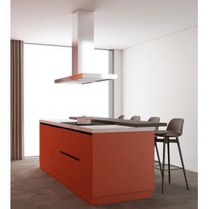 Modern Lacquer Kitchen Cabinet Custom Glossy / Matte Kitchen Cabinet Fitted