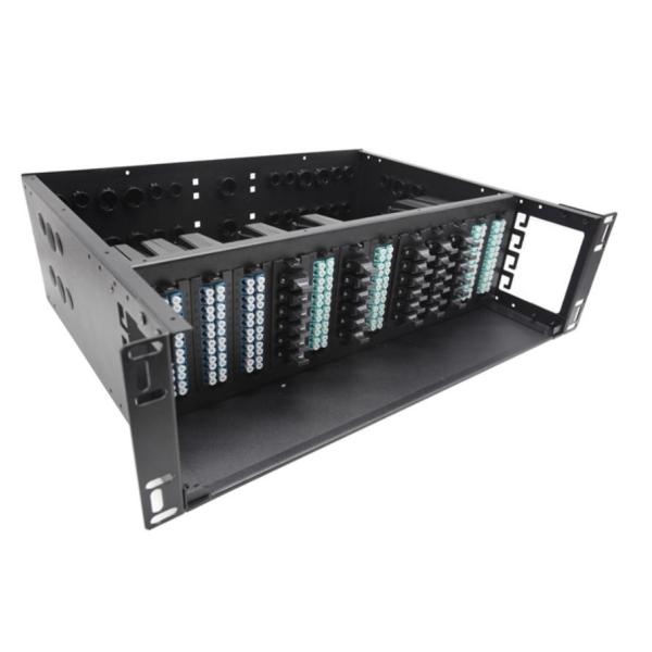 Duplex LC MPO/MTP Fiber Patch Panels 19 Inch 1U/2U/4U Data Center High Density