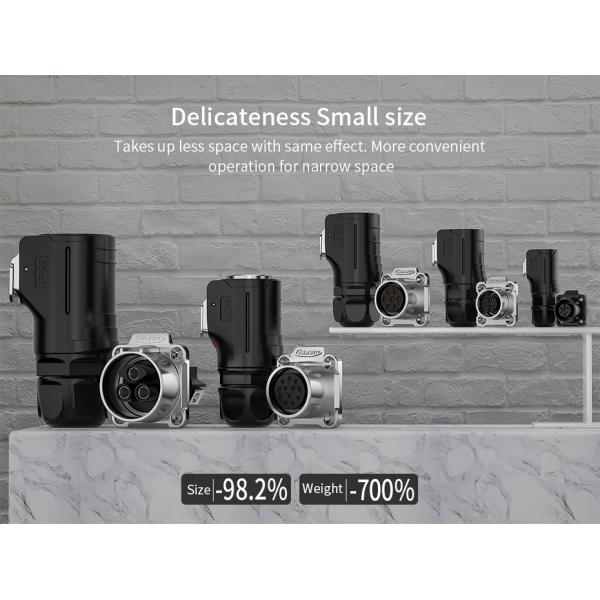 CNLINKO LP12 Plastic Male and Female Industrial Waterproof Pin M12 Connector