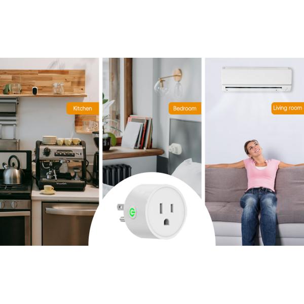 Custom 5ghz Smart Socket Plug WiFi Supports Alexa And Google Control