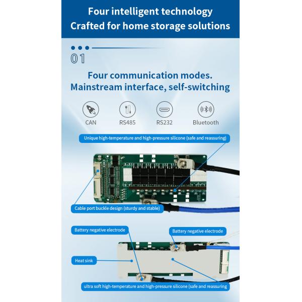 KLS Bms: 20s 72v 50a Active Equalizer Balancer for Lithium Li-ion Battery - Efficient Energy Transfer Solution