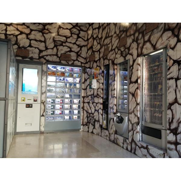 240V Efficient Refrigerated Vending Machine Winnsen Smart Food Lockers