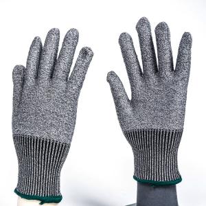 China CE EN 388 4X43C Level 5 Cut Resistant Gloves Foam Nitrile Coating wholesale
