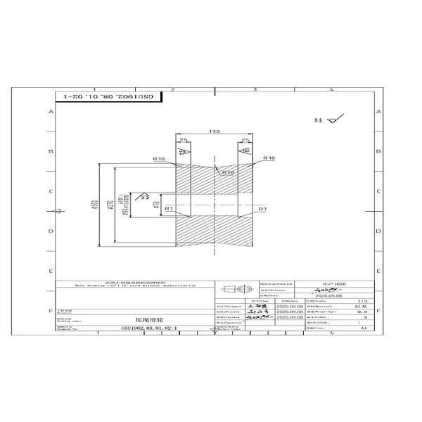 Production Of Transmission Pulley And Pulley Block For Heavy Duty Equipment