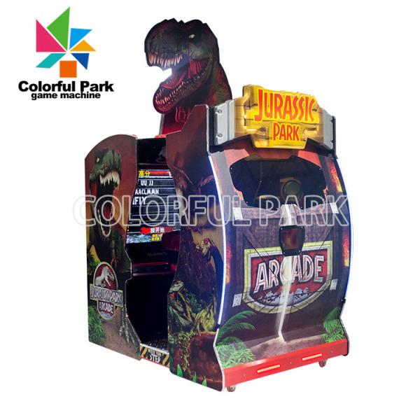 2 People Shooting Arcade Machines Jurassic Game Console Dinosaur For Indoor Adult