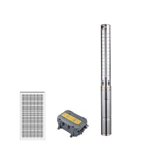 1HP DC Submersible Solar Water Pump 3 4 Borehole Agriculture Irrigation Water Pump