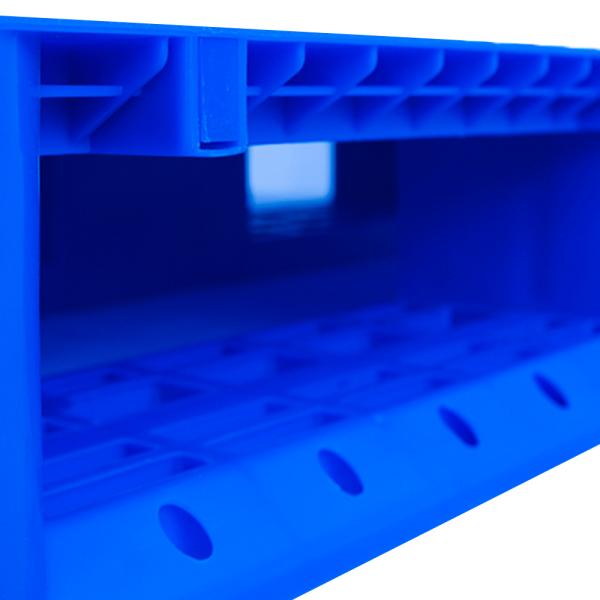 HDPE Four Way Nestable Grid Plastic Pallet for Food and Beverage Handling Efficiency