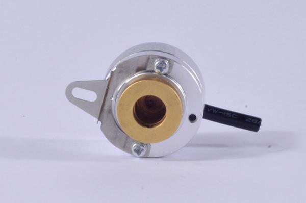 Quality Incremental Shaft Optical Rotary Encoders K22 For 24V Servo Motor 6.35mm Blind Hole Shaft for sale