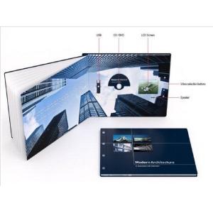 Promotional handmade digital video brochure , Multi - page lcd video card