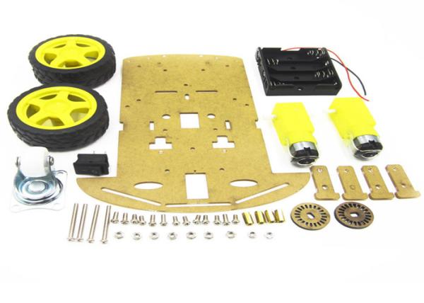 Quality Speed Single Arduino Car Robot Micro - Controller 70mm * 22mm * 18mm Motor Size for sale