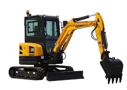 Quality Customized Mini Excavators Crawler 360-Degree Rotation Compact Digger for sale
