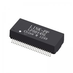 China Pulse H5014NL Compatible LINK-PP LP5014NL 10/100/1000 Base-T Dual  Port SMD 48PIN Ethernet LAN Magnetic Transformer on sale