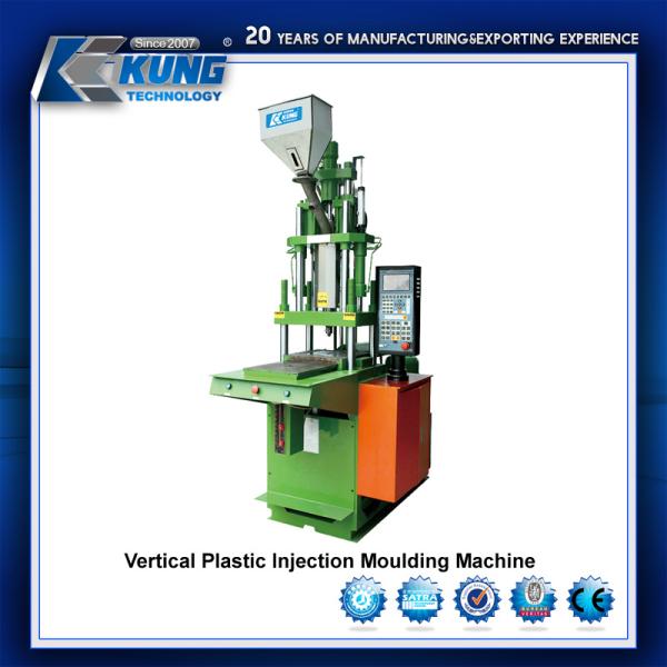 Antiwear Vertical Plastic Injection Machine , Rustproof Shoe Sole Moulding Machine