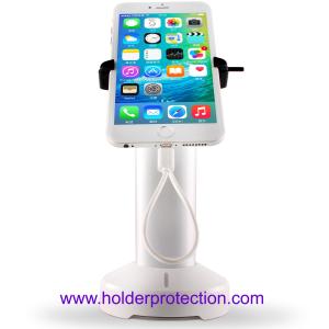 mobile phone stand holder security locking clamp tabletop display