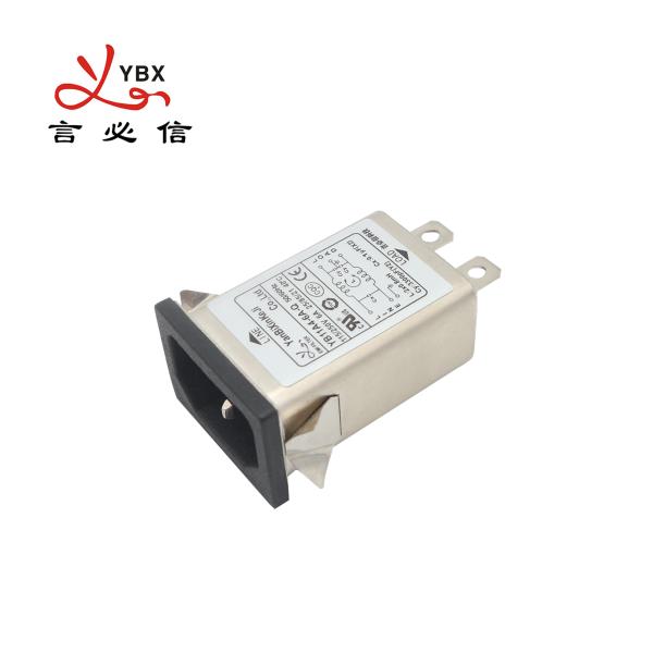 IEC Socket Type EMI Filters Low Pass Power Filters 6A Low Leakage Current