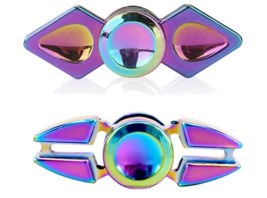 Wholesale Factory Price EDC Fidget Spinner Toy Finger Spinner Toy Ego Titanium Brass Toy Sp 1111
